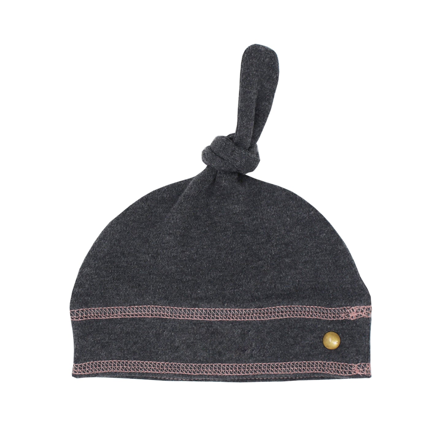 L'Oved Baby OR384 Banded Top Knot Hat