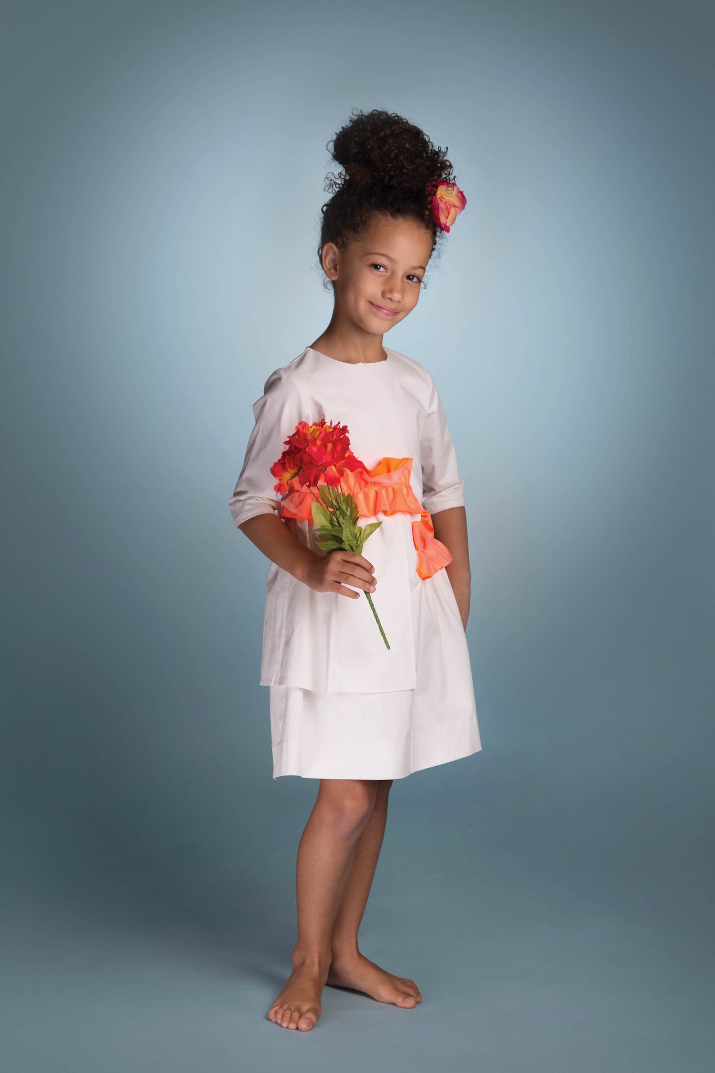 Paisley Ruffle Dress