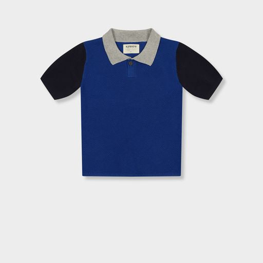 Aymara Enzo Short Sleeve Color Block Polo