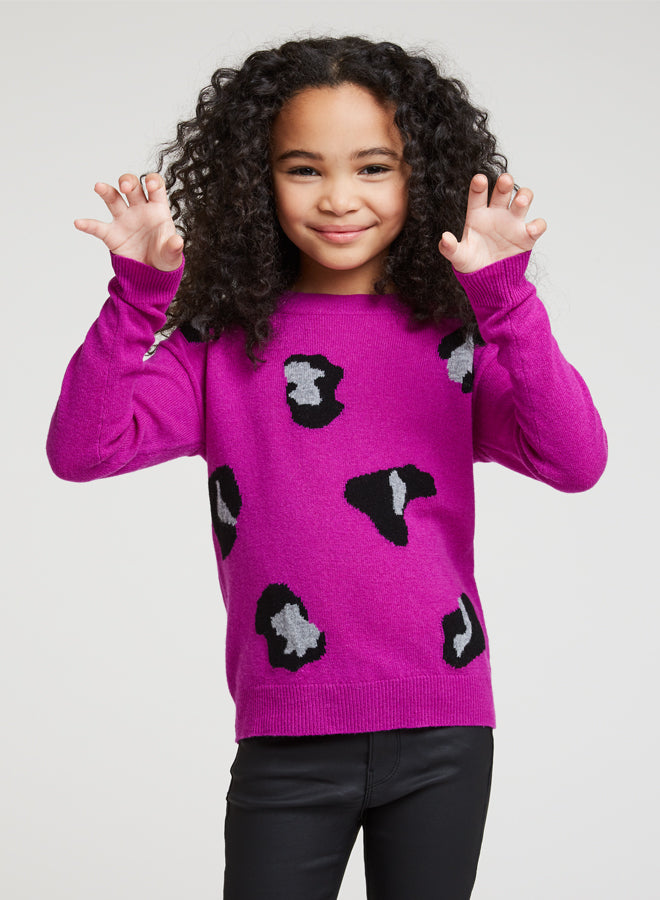 Autumn Cashmere Leopard Sweater