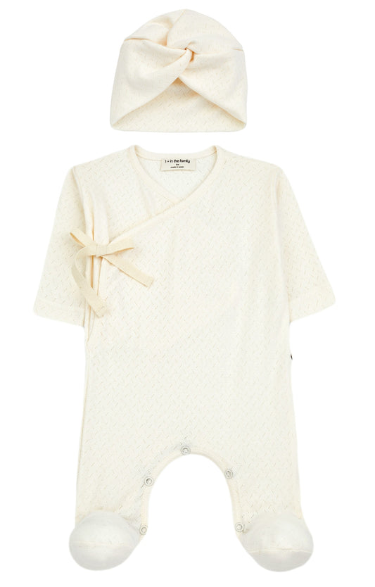 One + In the Family Mia - Sonia Footie Set