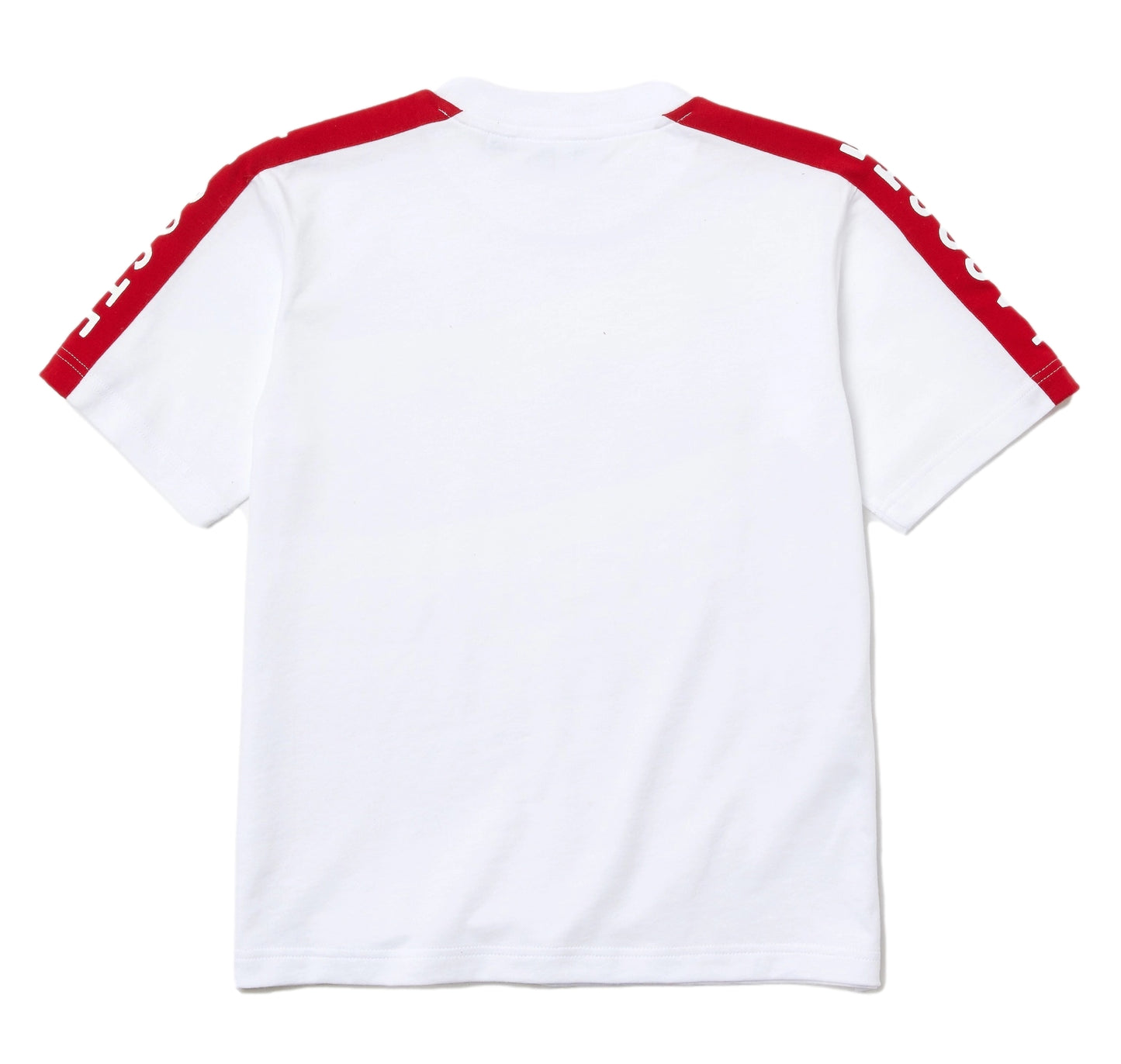 Lacoste Crew Neck Shoulder Logo T-Shirt