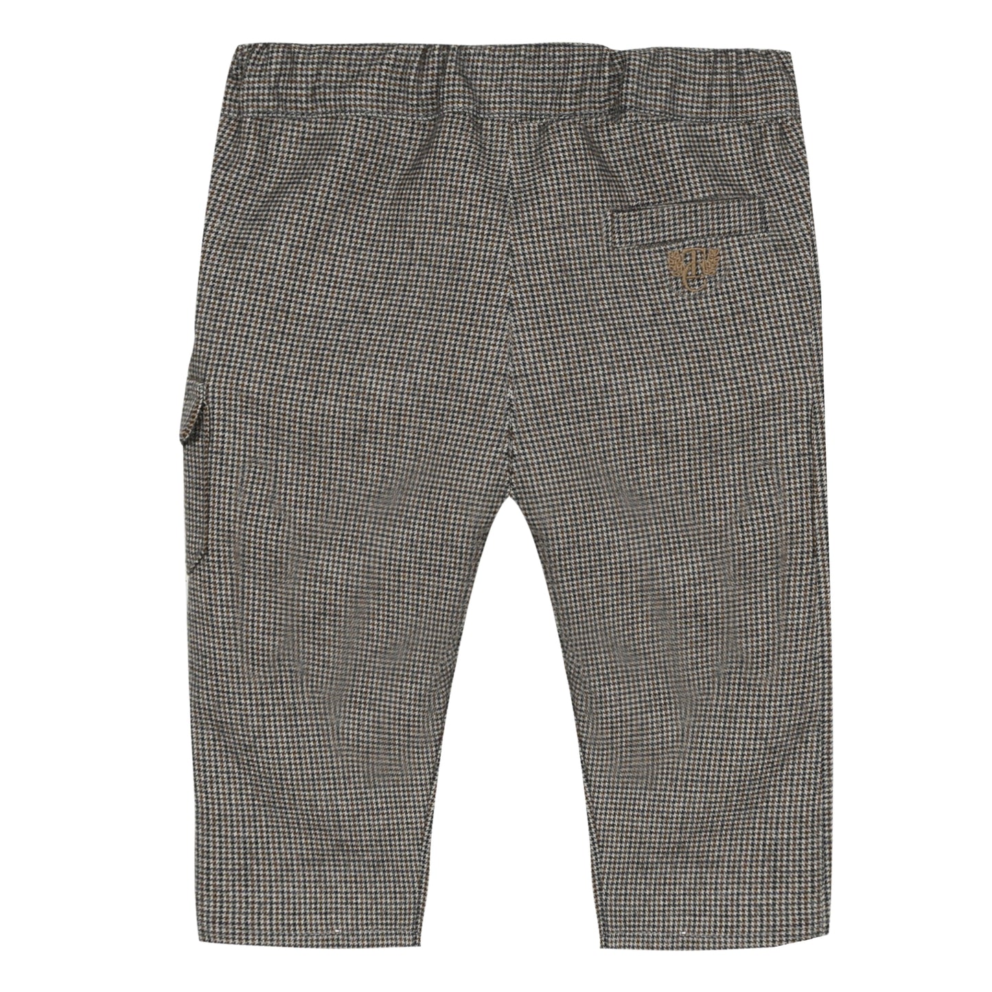 Tartine et Chocolat Boys Check Flannel Suit Pants