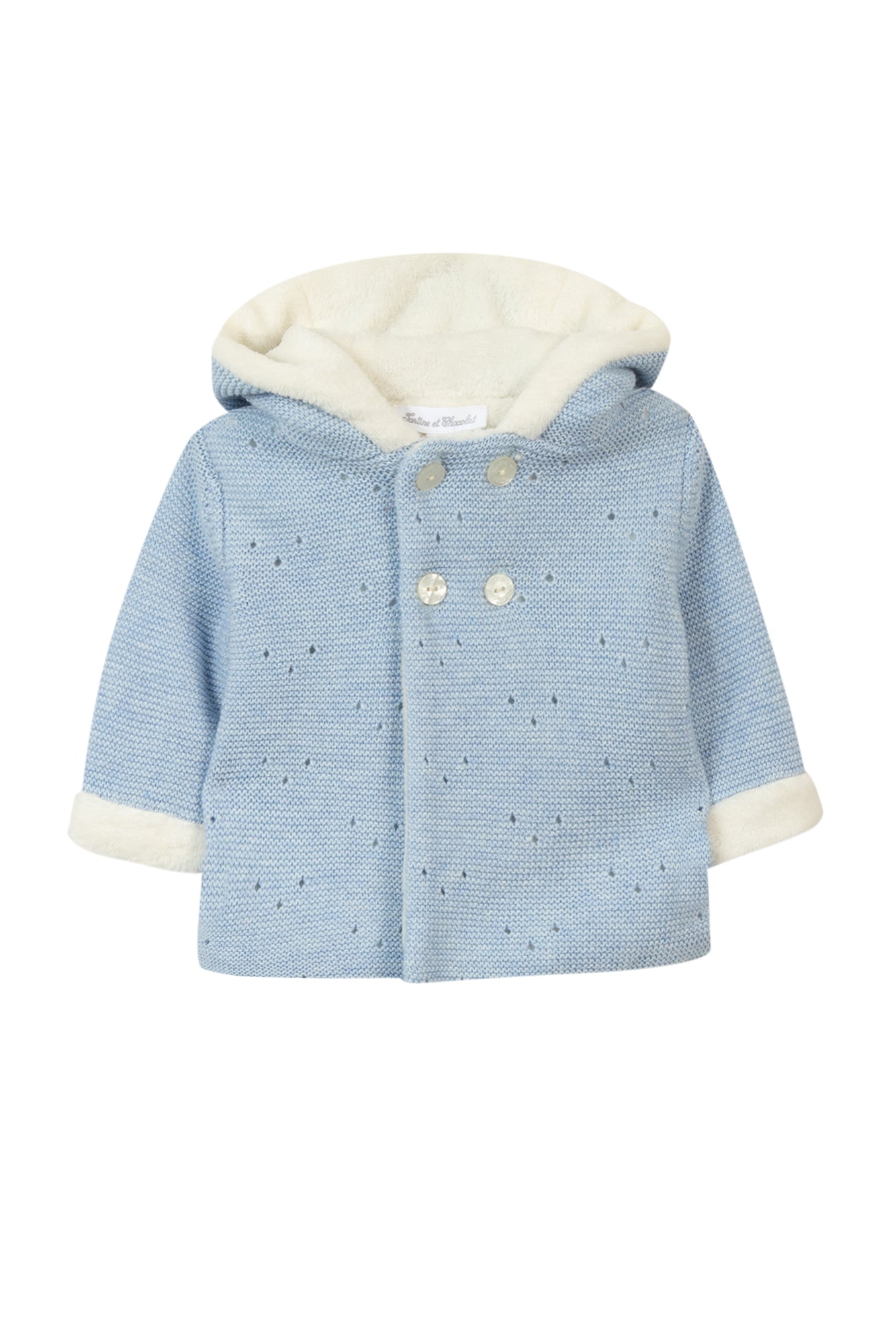 Tartine Baby Boy Knit Hooded Jacket