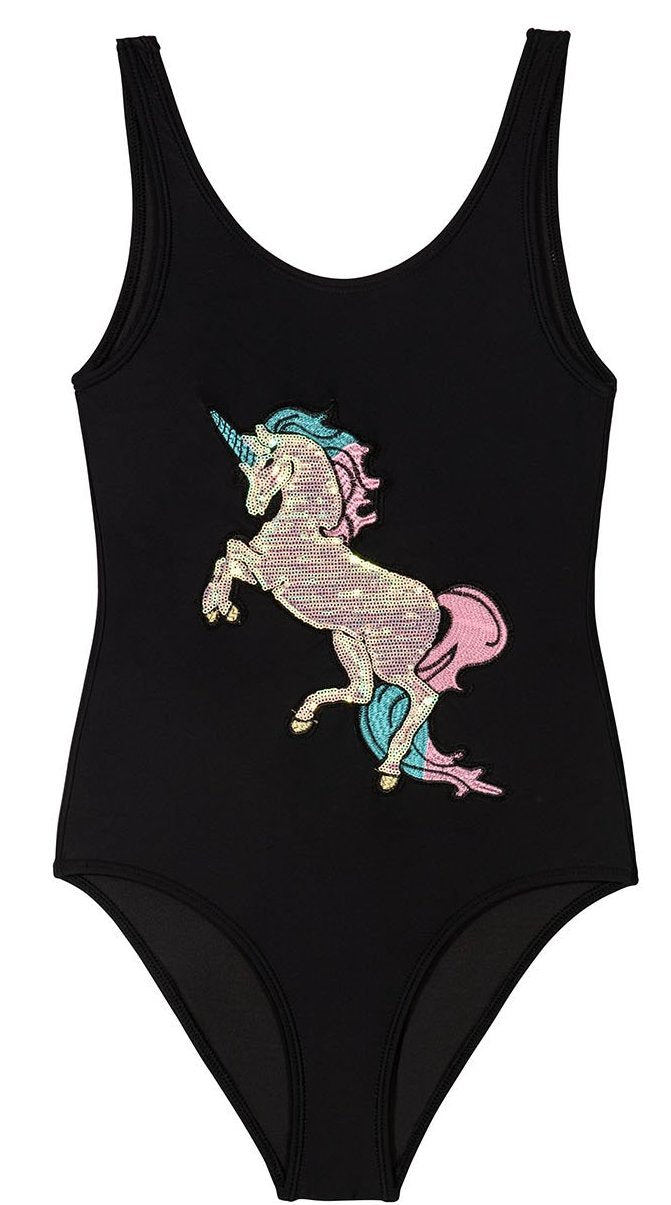 PilyQ Uni-603P Unicorn 1pc Swimsuit