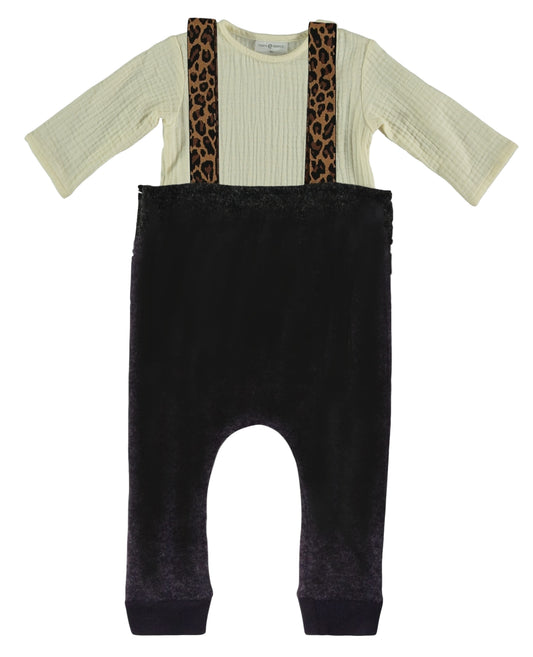 Violeta e Federico Manolo Shirt & Overalls Set