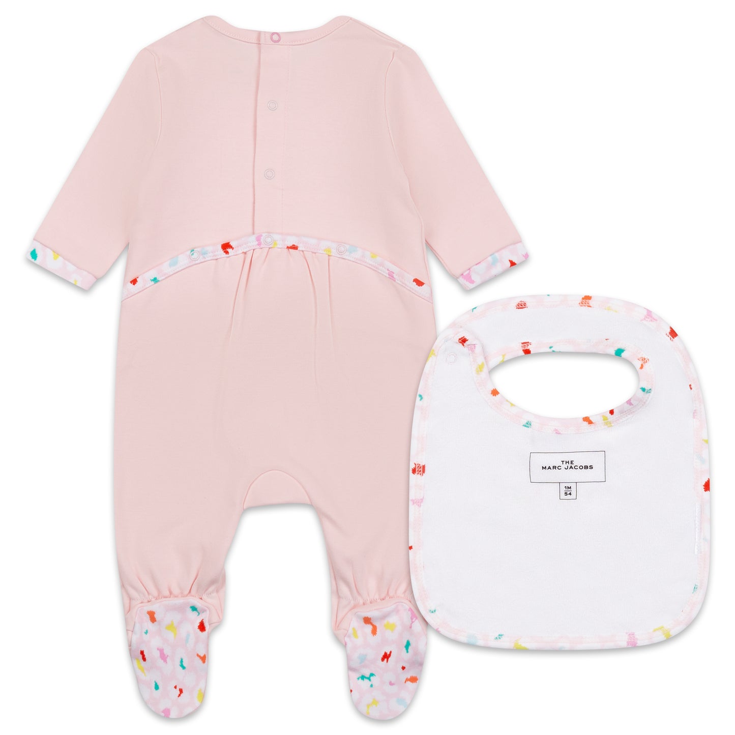 The Marc Jacobs Baby Girl Footie & Bib Set