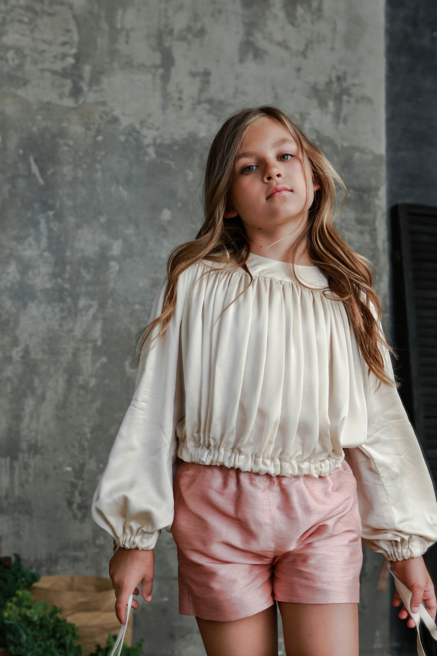 Unlabel Sage Bubble Top