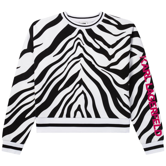 Karl Lagerfeld Zebra Sweatshirt