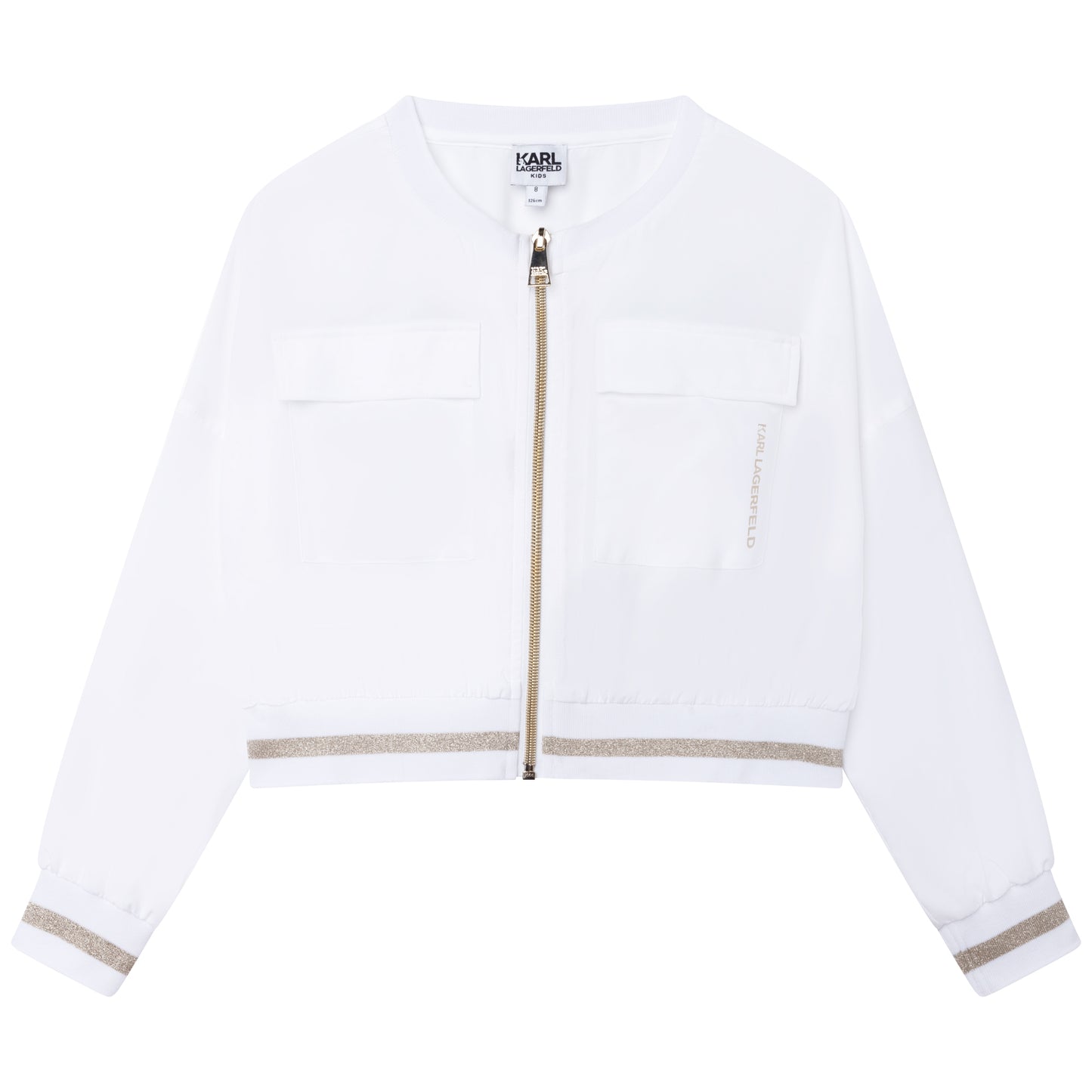 Karl Lagerfeld Oversized Pockets & Logo Jacket