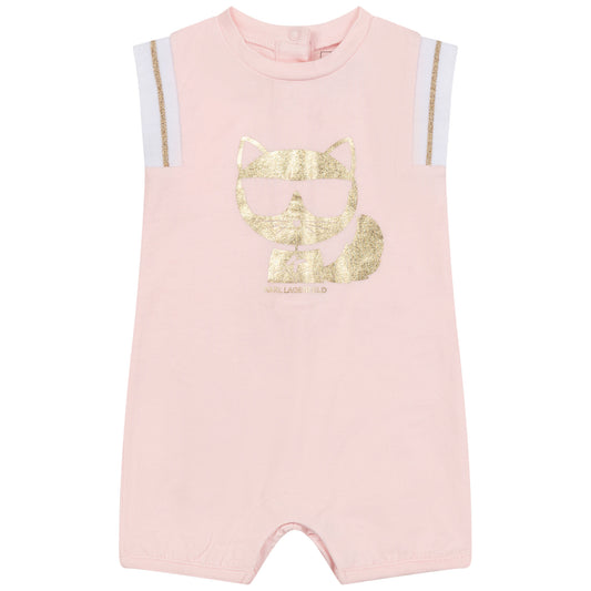 Karl Lagerfeld Baby Girl Choupette Romper