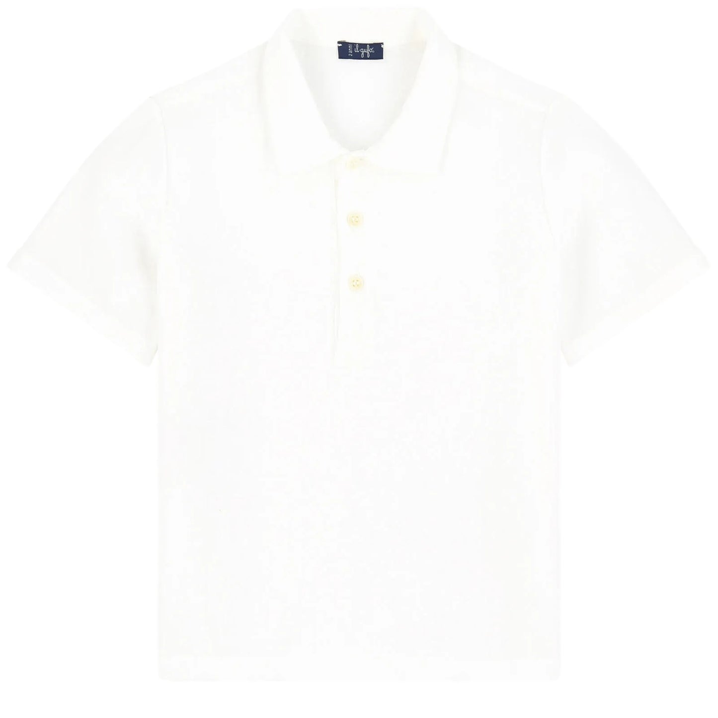 Il Gufo Linen Polo Shirt