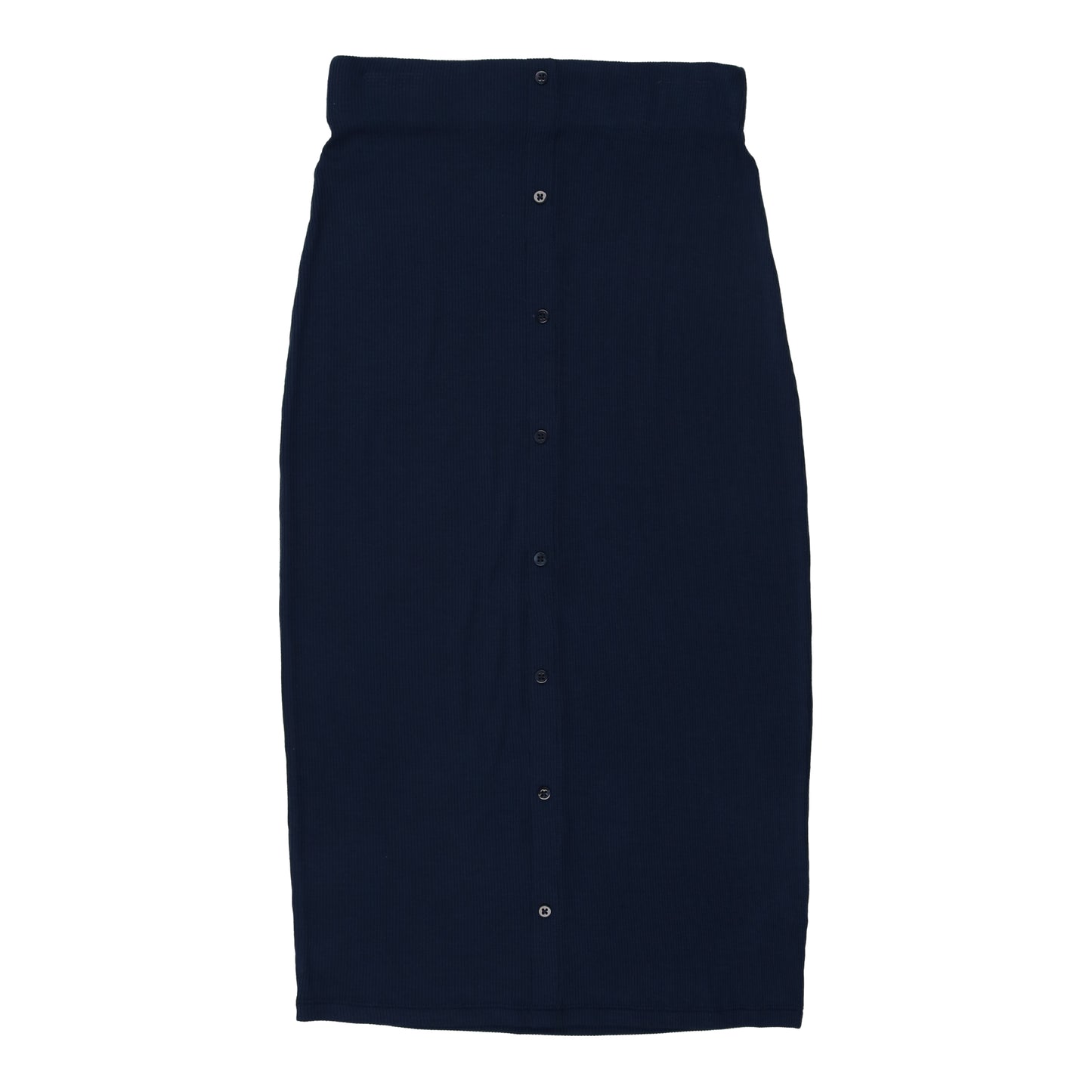 Coco Blanc Teens Ribbed Midi Skirt