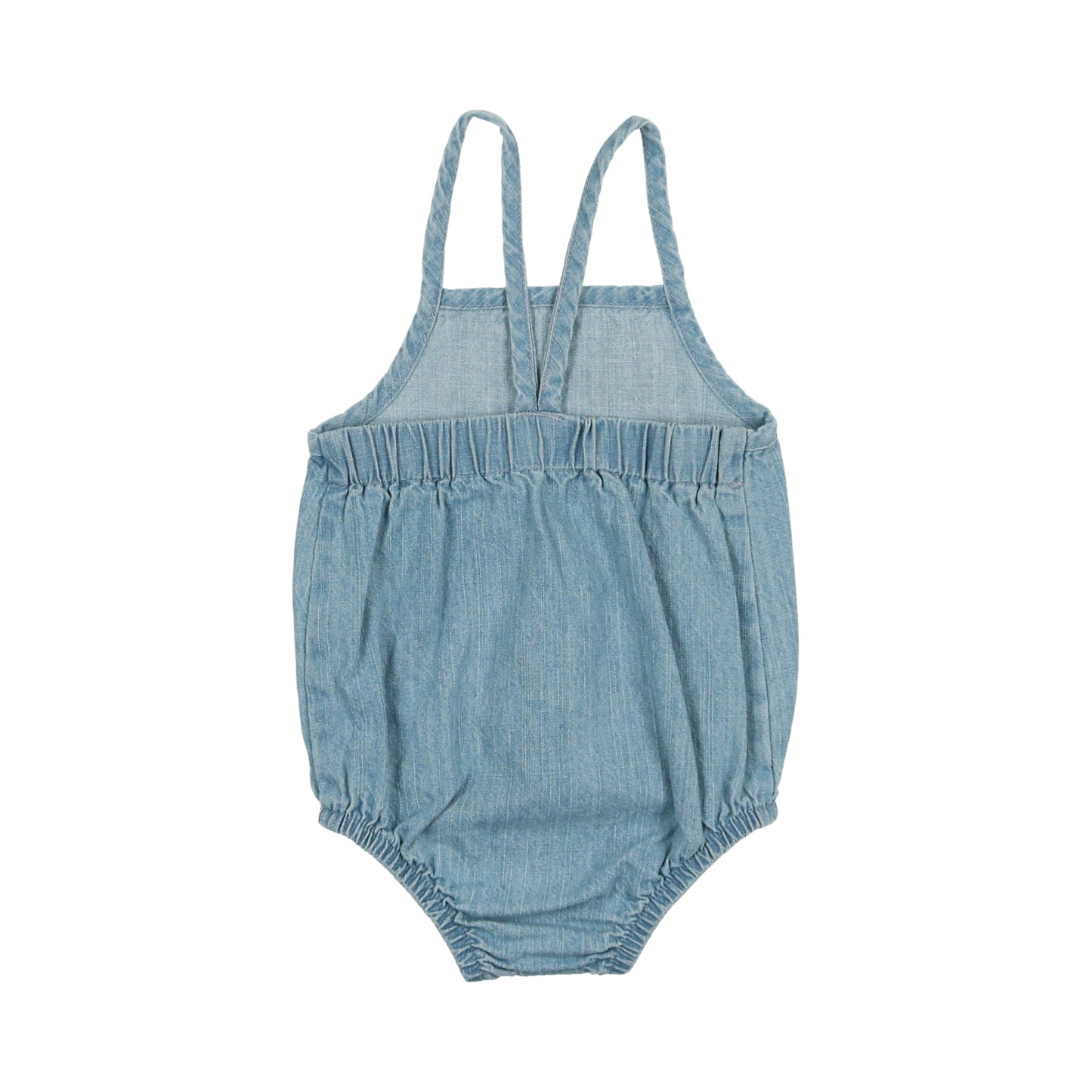 Coco Blanc Denim Romper
