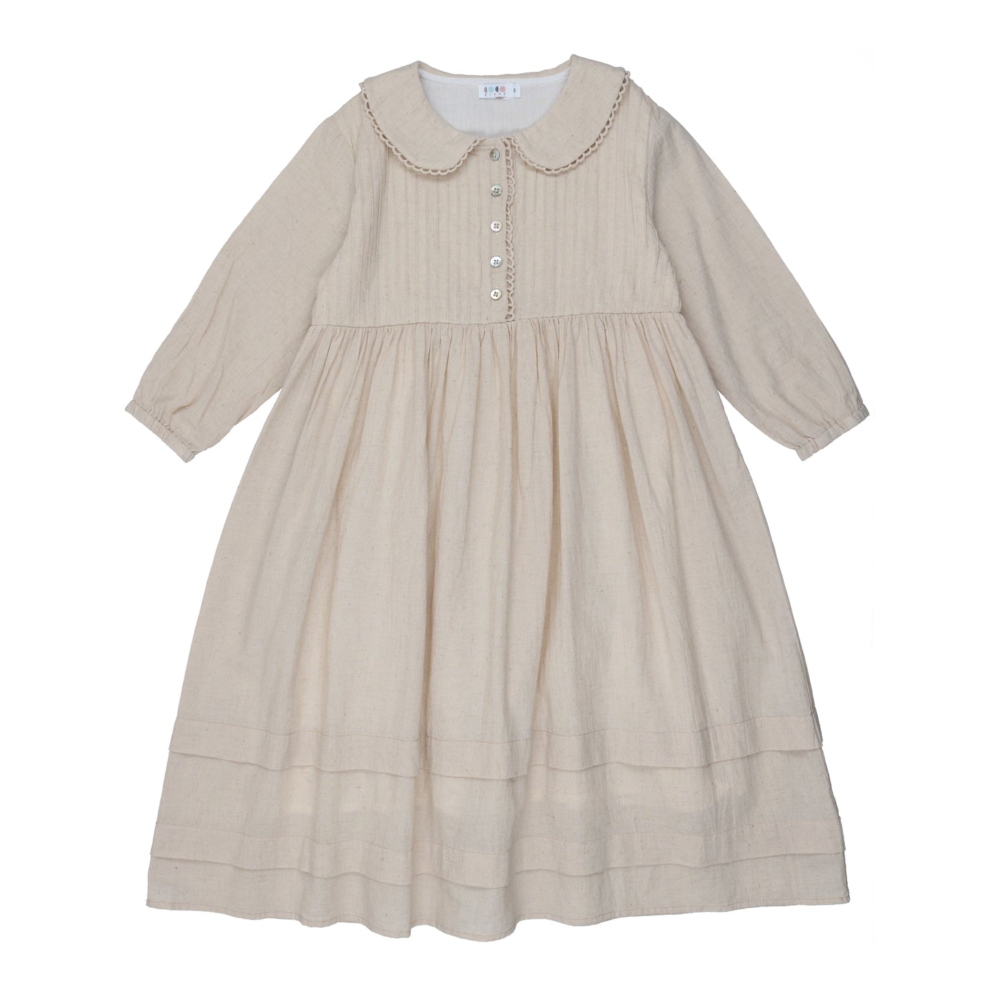 Coco Blanc Peter Pan Collar Dress