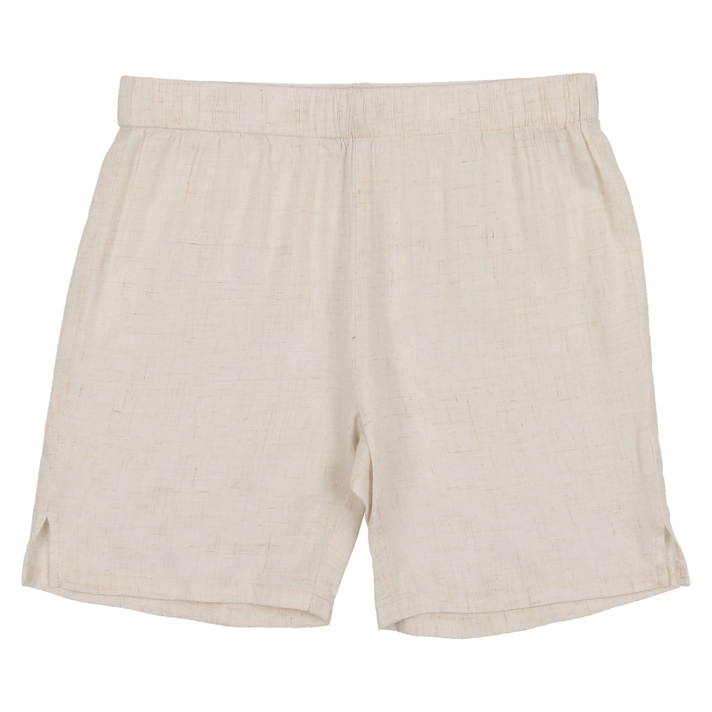Coco Blanc Boys Linen Shirt & Short Outfit Set