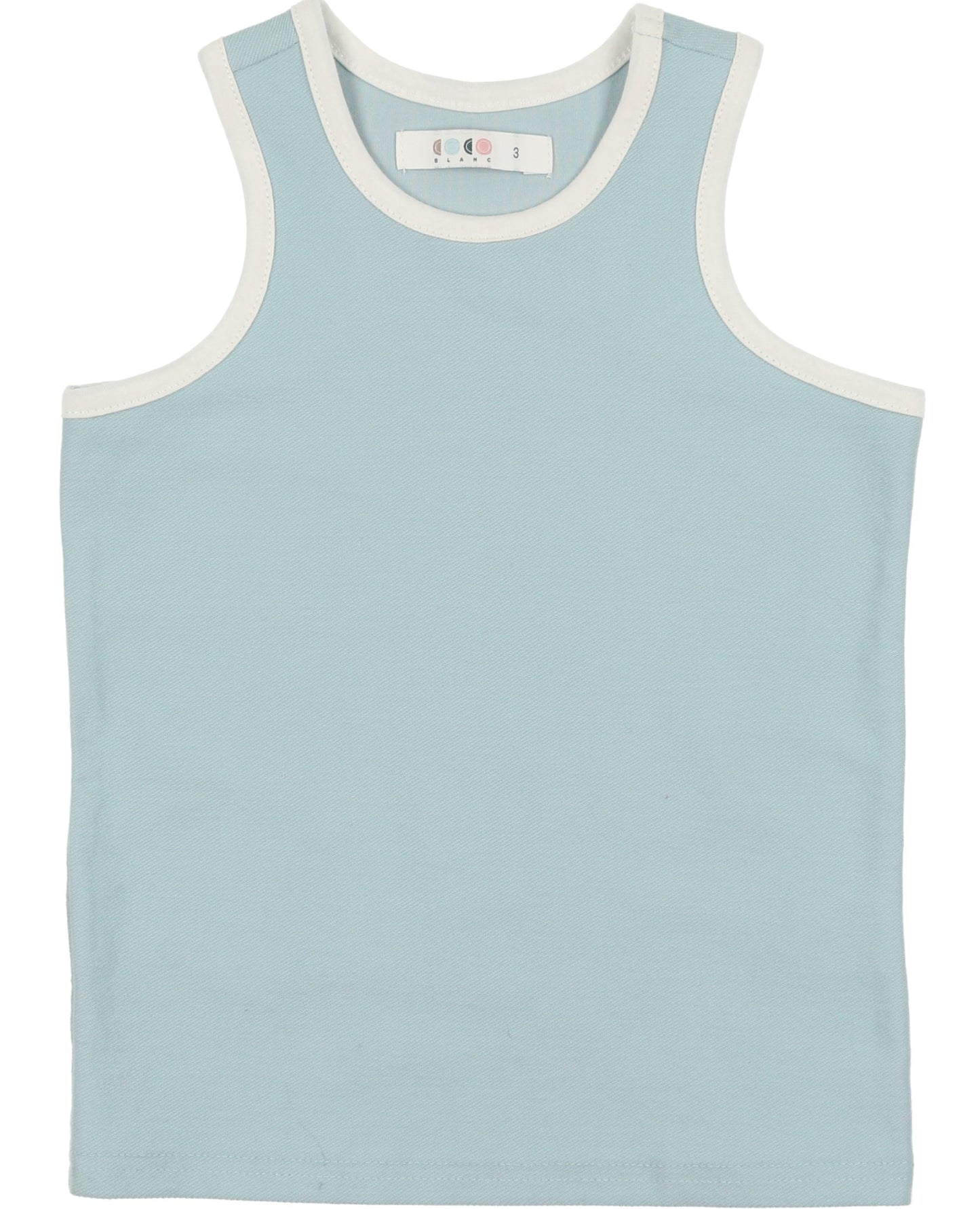 Coco Blanc Boy's French Terry Tank