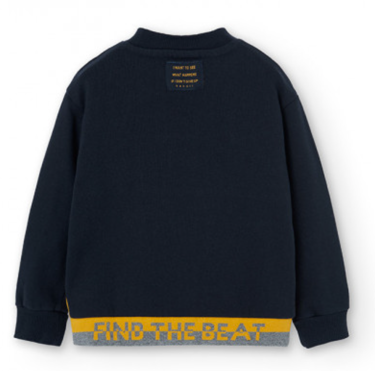 Boboli Crewneck Striped Sweater