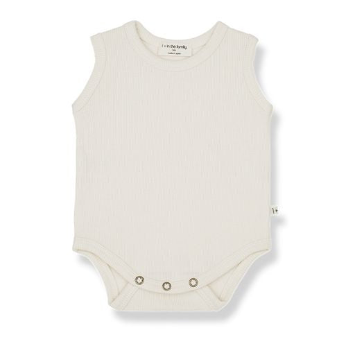 One + In the Family Leon Silver Knit Overall 2Pc Outfit