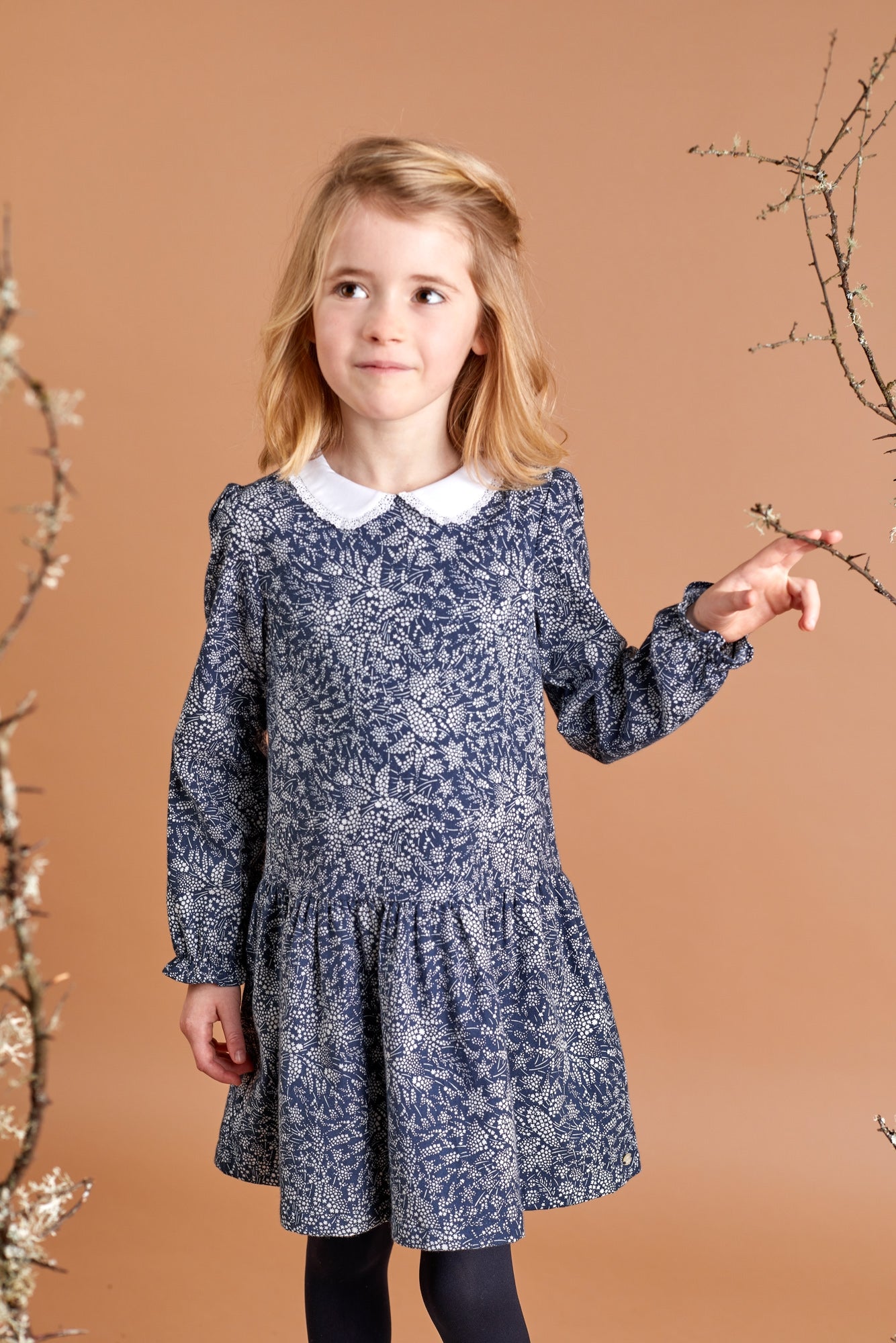 Tartine et Chocolat Star Print Liberty Dress