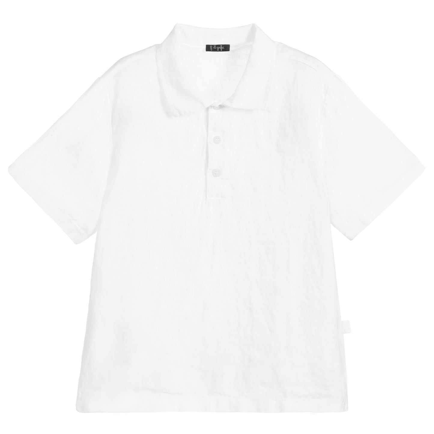 Il Gufo Short Sleeve Linen Shirt