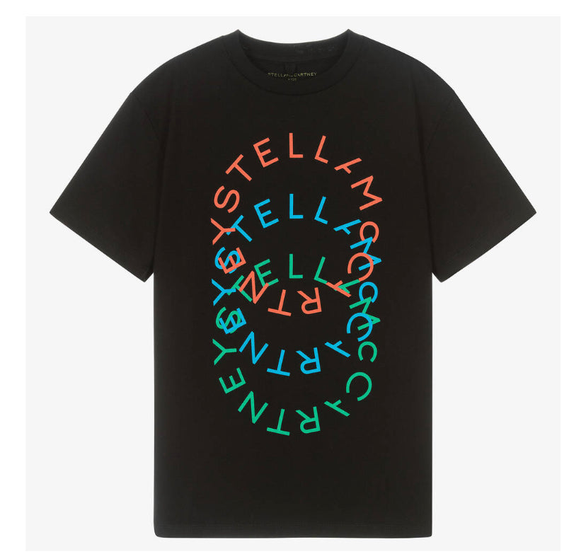 Stella McCartney Boys SS Tee Shirt w/ Stella Logo Circle
