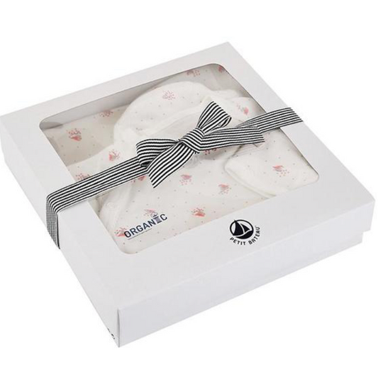 Petit Bateau Baby Girl 3 PC Toona Set