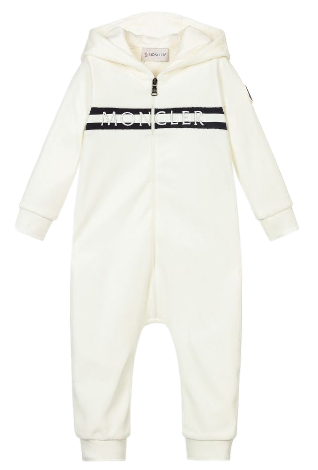 Moncler Baby Velour Romper