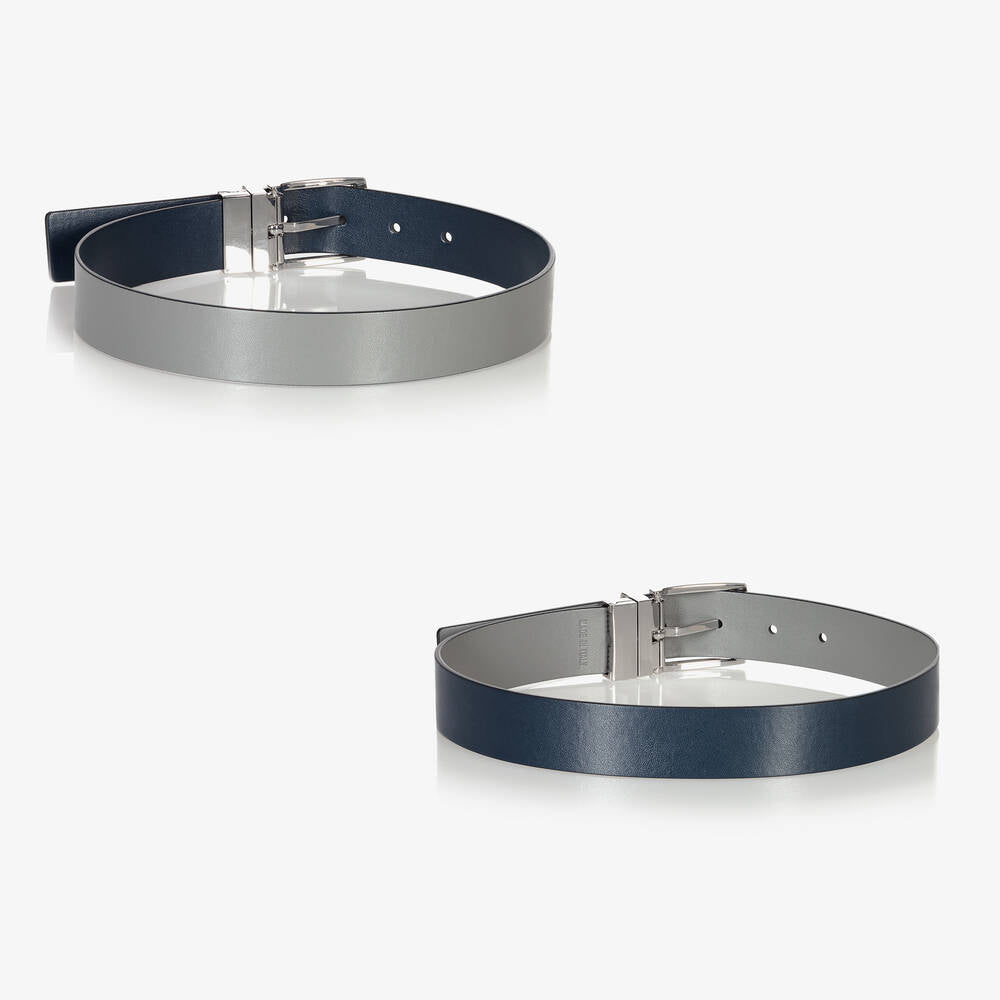 Armani Junior Reversible Buckle Belt