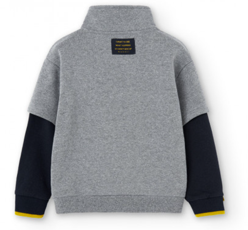 Boboli Boys Noise Fleece Sweatshirt