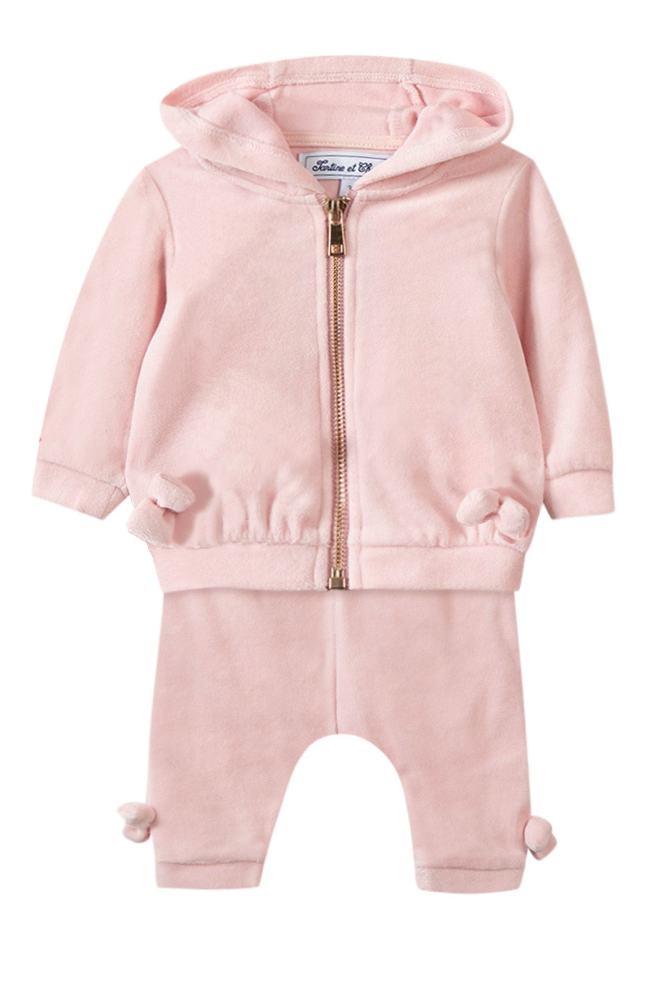 Tartine 2 Pc Velour Top & Legging Set