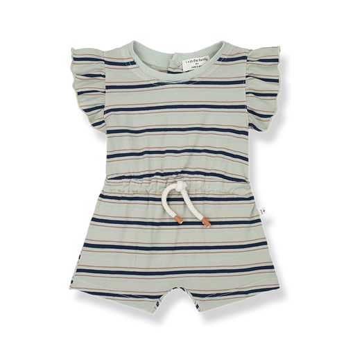 One + In the Family Serena Striped Overall