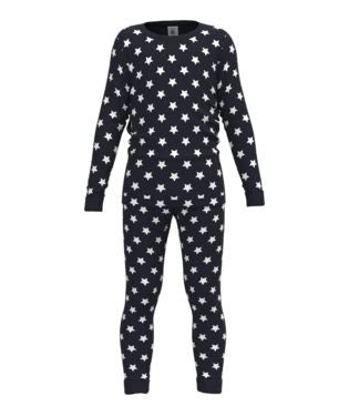 Petit Bateau LS Star Print Loungewear Set