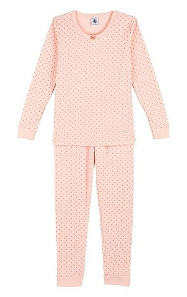 Petit Bateau Stars Long Pajama Set