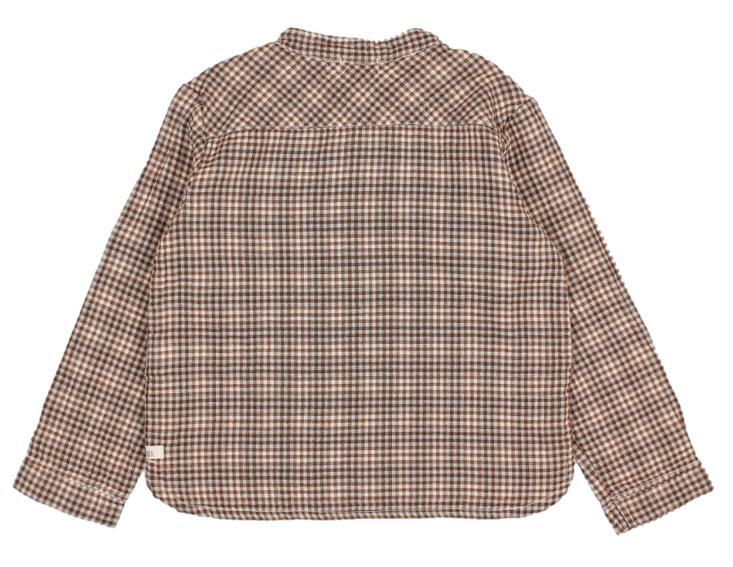 Buho Check Folk Shirt