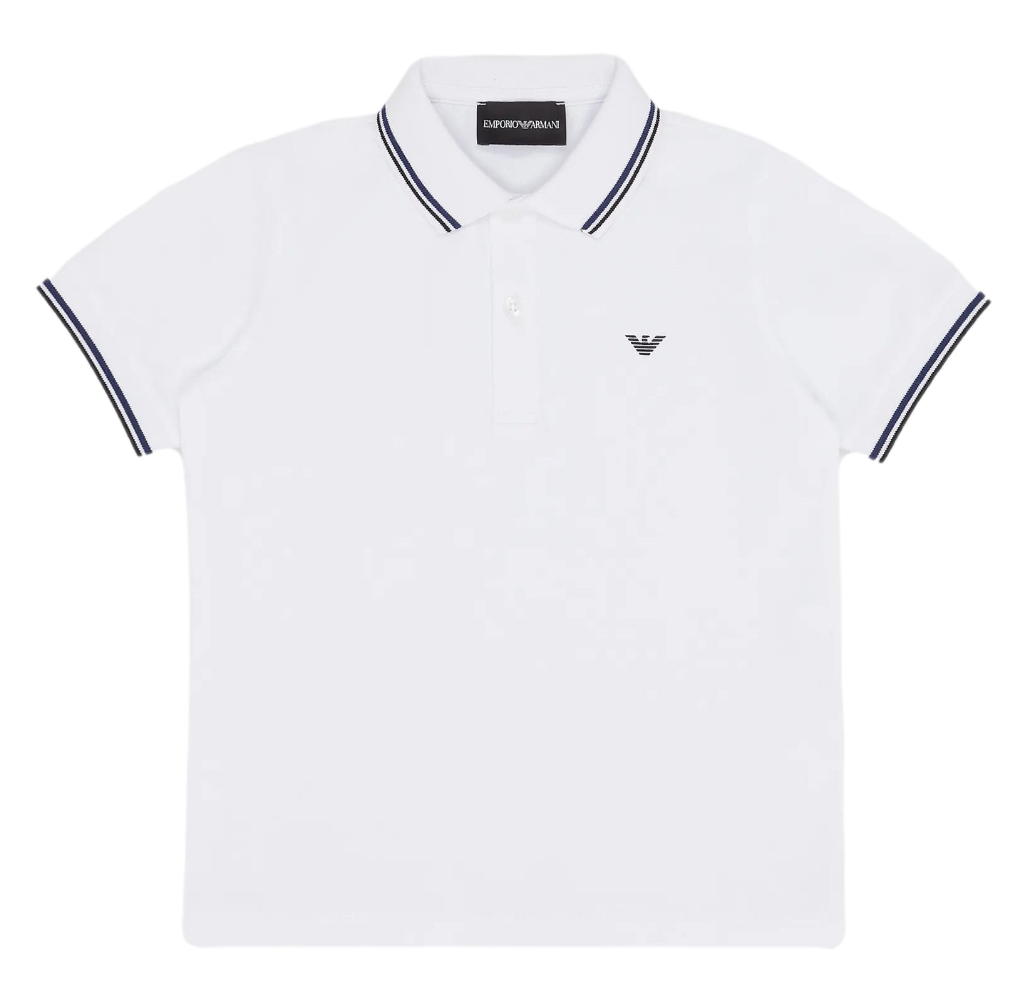 Armani Junior Boys Short Sleeve Polo Shirt