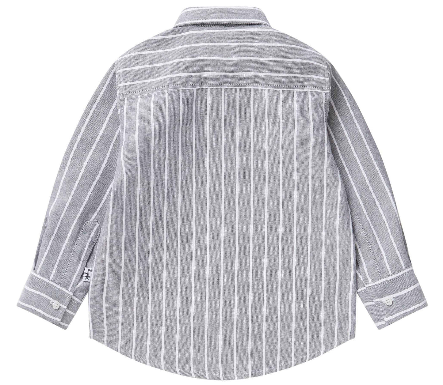 Il Gufo CL154 Cut and Sew Striped Oxford