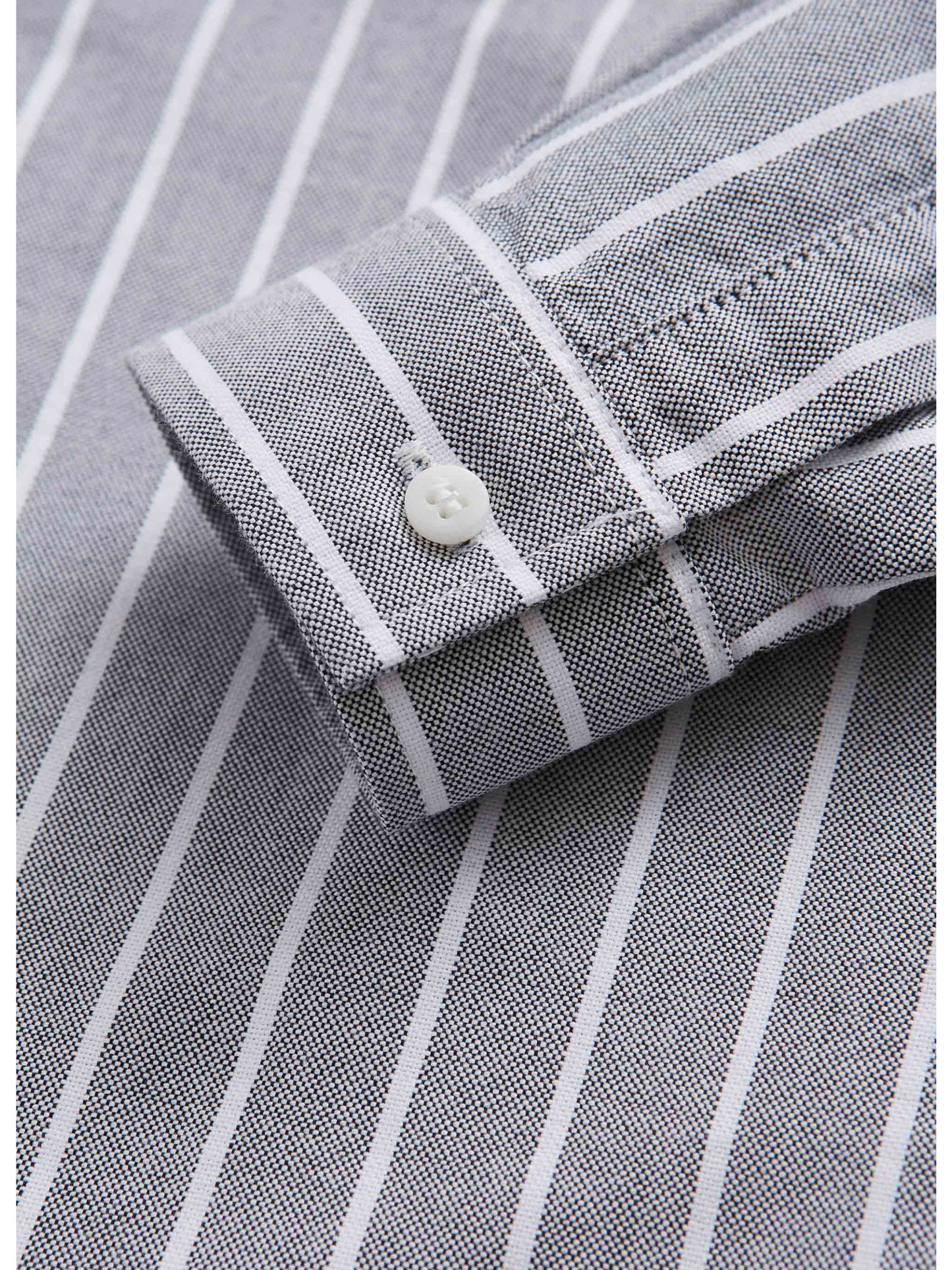 Il Gufo CL154 Cut and Sew Striped Oxford