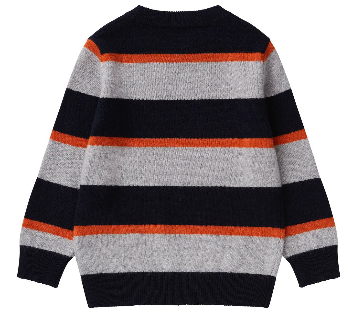 Il Gufo MA279 Striped Crewneck Sweater