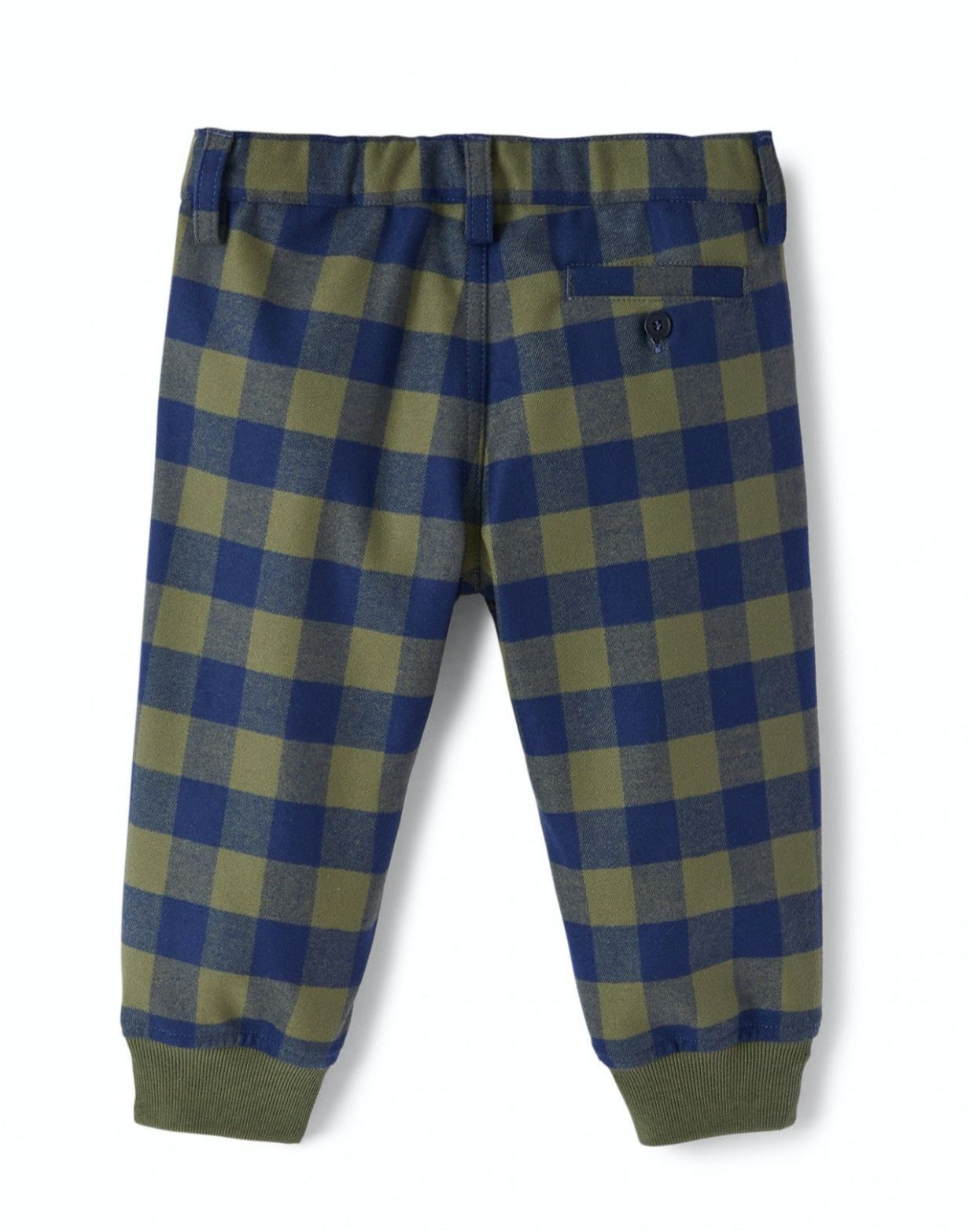 Il Gufo Toddler Plaid Elastic Pants