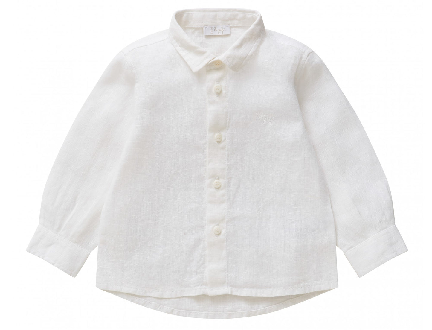 Il Gufo CL116 Long Sleeve Linen Shirt