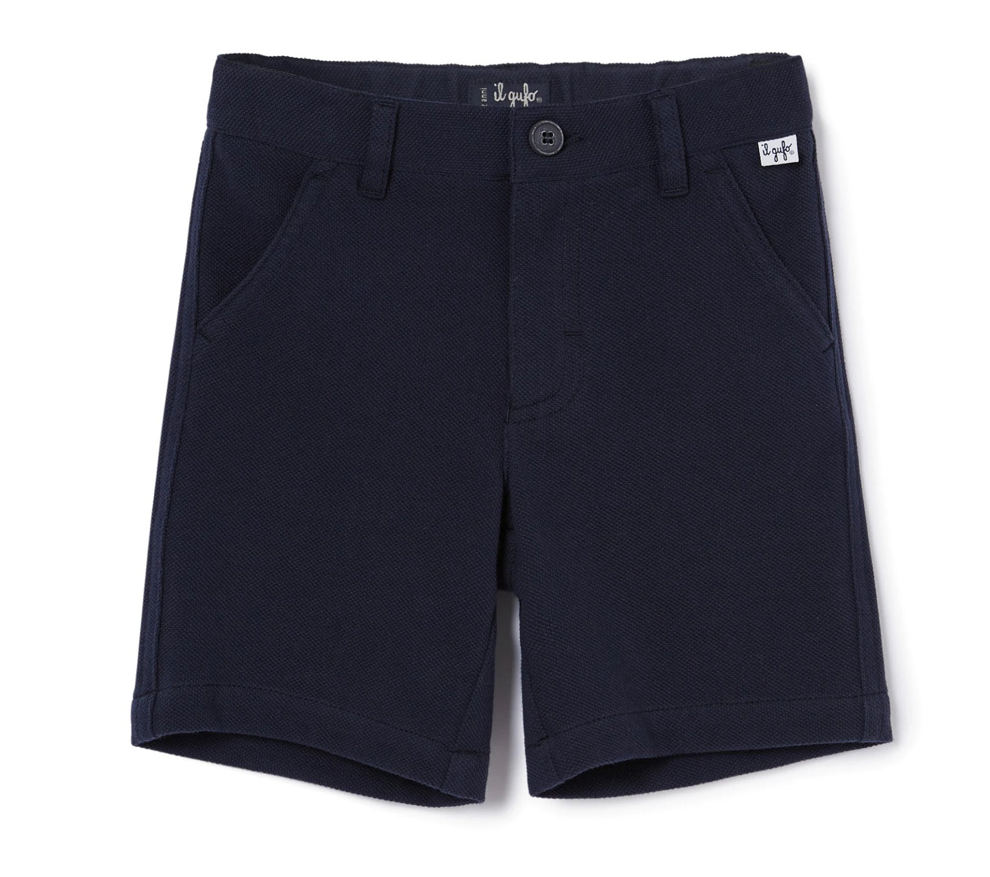 Il Gufo Toddler Soft Pique Shorts