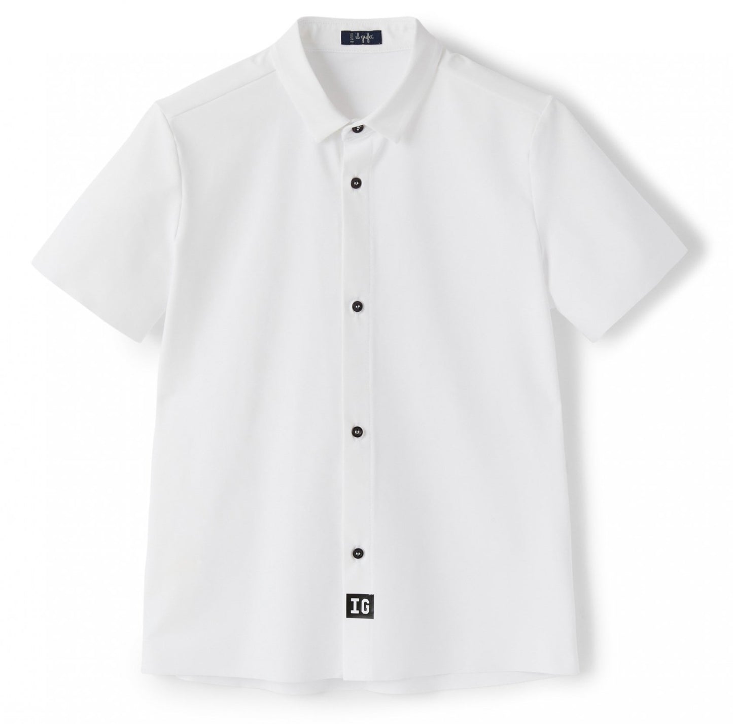 Il Gufo Sensitive Short Sleeve Polo Shirt