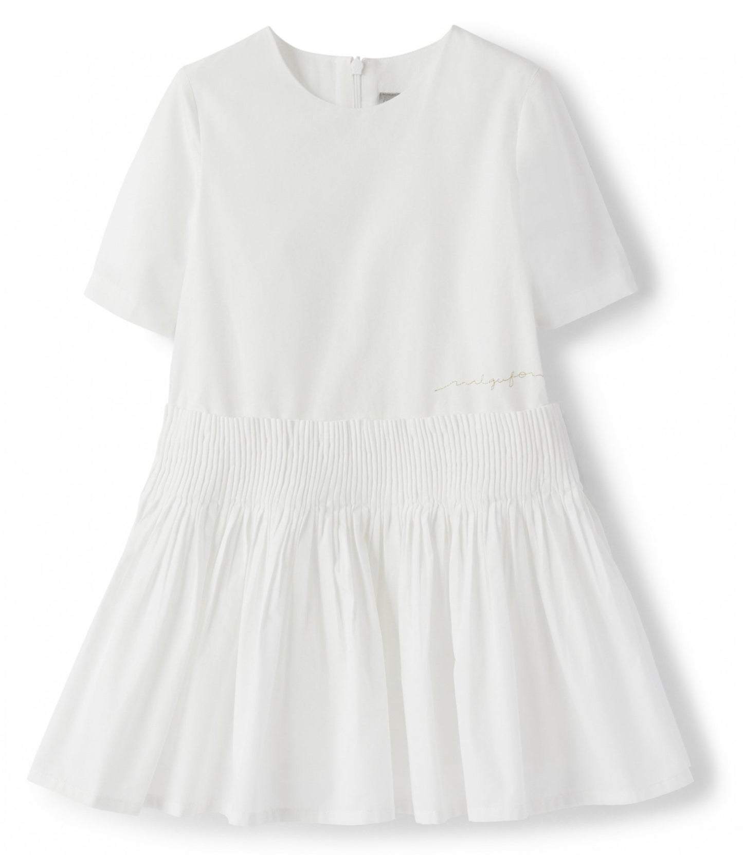 Il Gufo Girls Waisted Dress