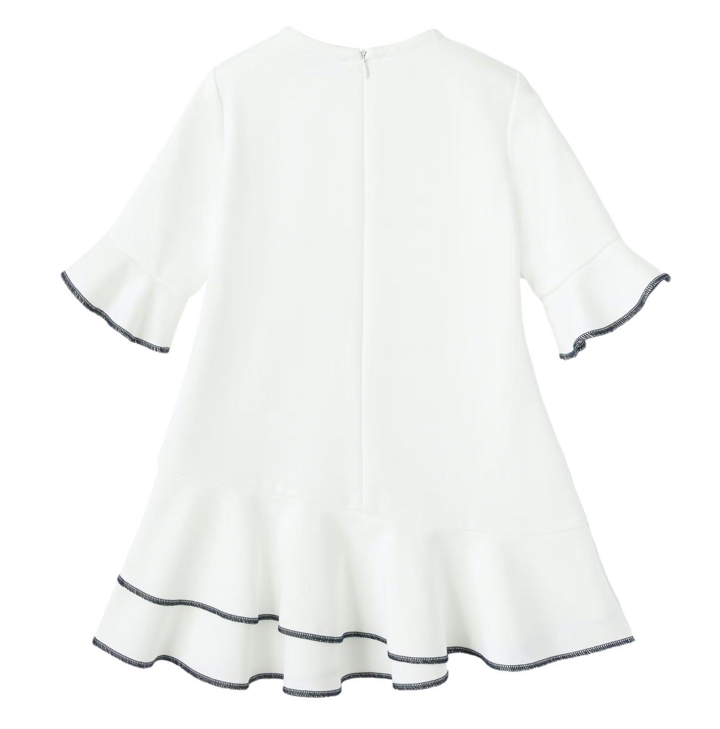 Il Gufo Girls Flounce Dress