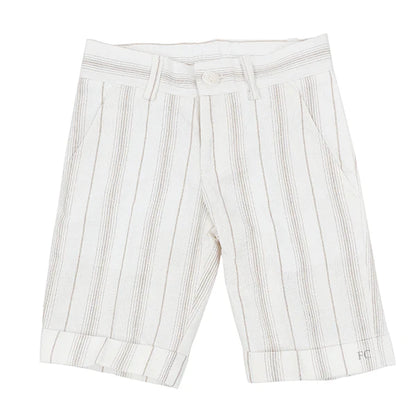 Manuell & Frank Striped Bermuda Shorts