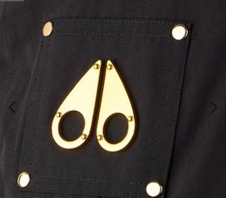 Moose Knuckles Unisex Gold Bomber Jacket