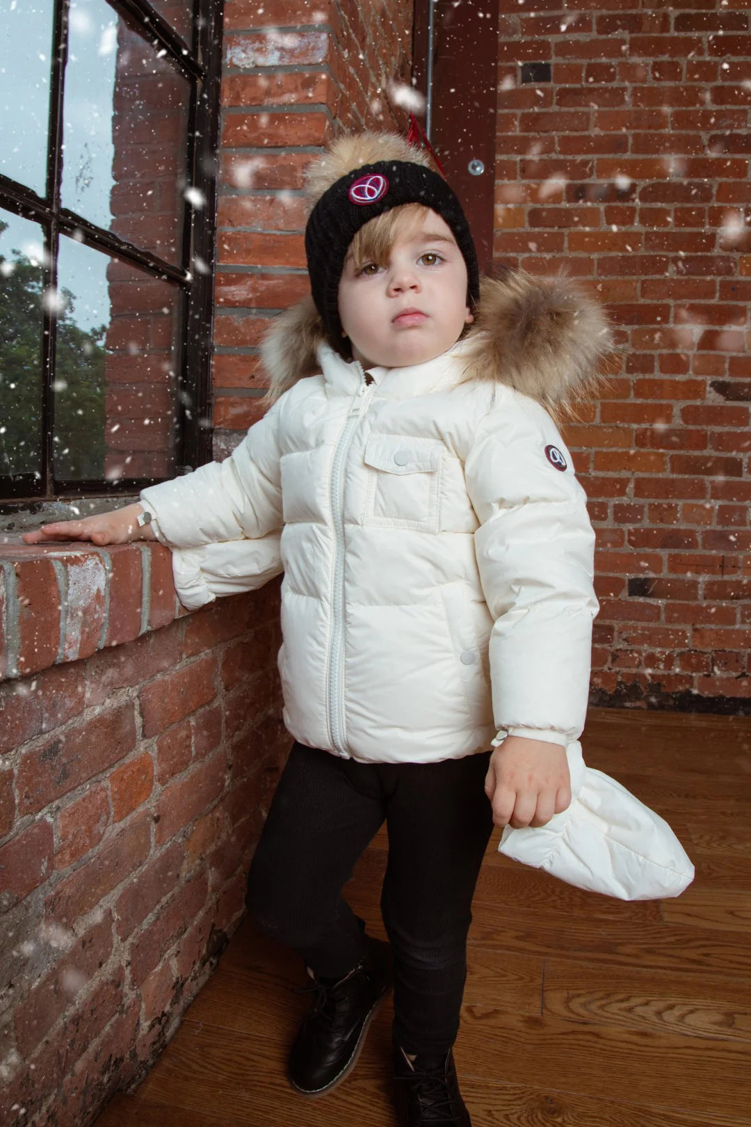 Ellabee Bella Infant Fur Down Jacket