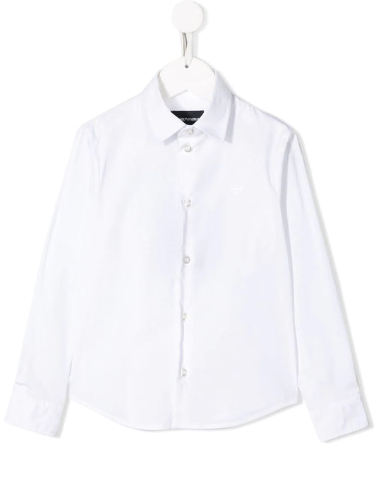 Armani Junior Boys Essential Button Up Shirt