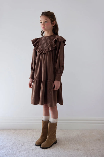 Petite Amalie Criss Cross Cord Dress